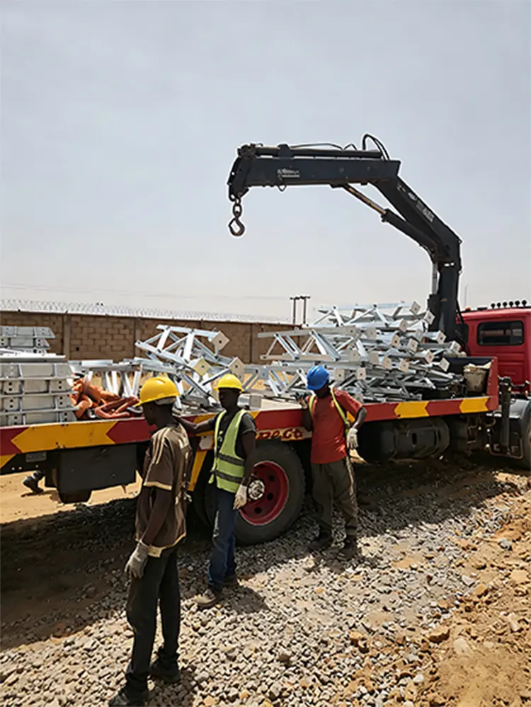 Nigeeria Zaria 330kV alajaama projekti kohapealne edenemine