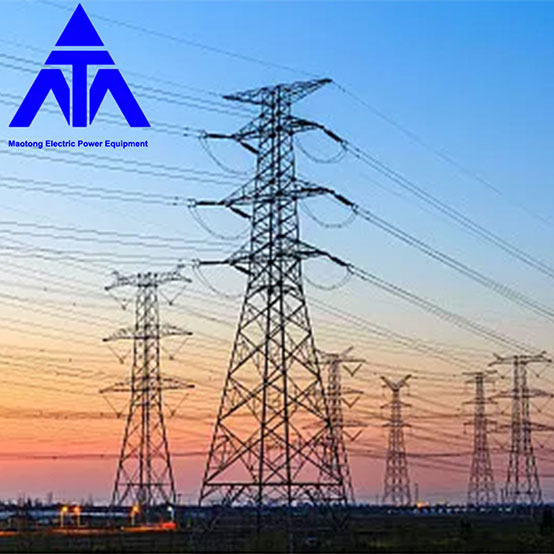 Aangle Iron Electric Power Tower Q345 10KV 33KV ülekandeliin